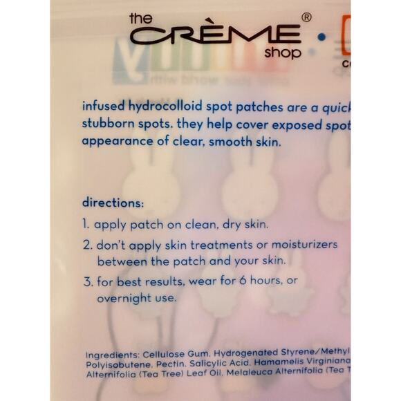 The Creme Shop x Miffy Clear As Day Hydrocolloid Acne Blemish Pimple Patches 21 - Picture 9 of 14